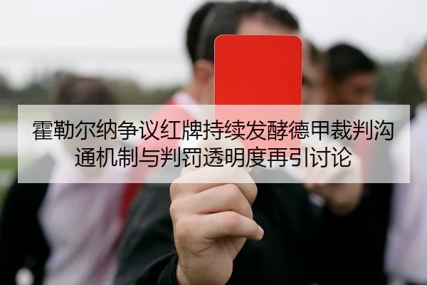 霍勒尔纳争议红牌持续发酵德甲裁判沟通机制与判罚透明度再引讨论